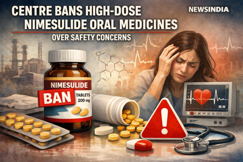 വേദനശമന ഔഷധമായ നിമെസുലൈഡ് കേന്ദ്രം നിരോധിച്ചു